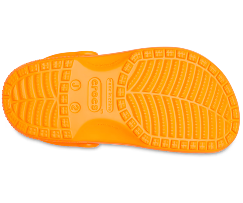 Crocs Classic Clog Kids in Orange Zing-3